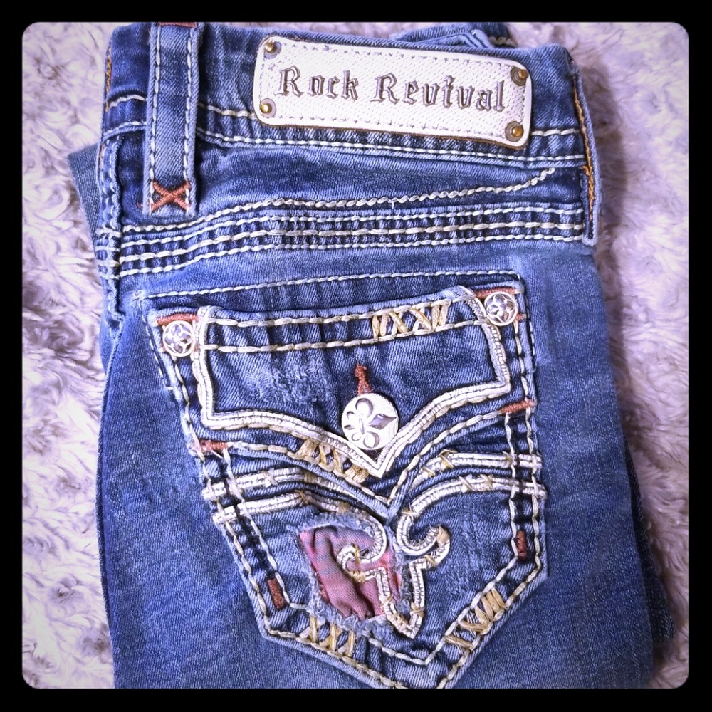 Rock REVIVAL Raven sz 27 straight